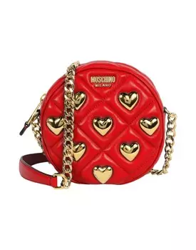 Сумка через плечо Moschino, красный