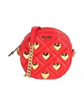 Сумка через плечо Moschino, красный