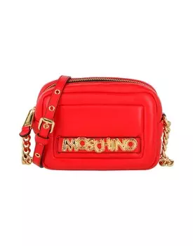 Сумка через плечо Moschino, красный