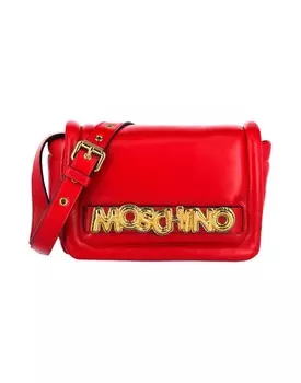 Сумка через плечо Moschino, красный