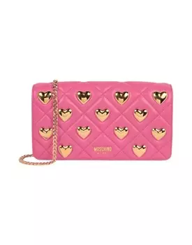Сумка через плечо Moschino, розовый