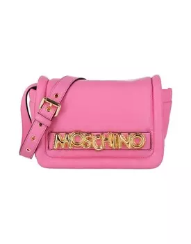 Сумка через плечо Moschino, розовый