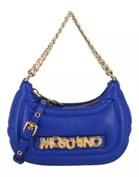 Сумка через плечо Moschino, синий