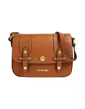 Сумка через плечо Moschino, светло-коричневый