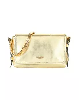 Сумка через плечо Moschino, золото