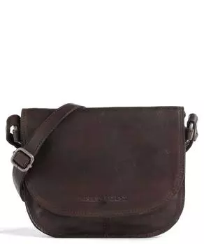 Сумка через плечо Mustang из мелкозернистой кожи Spikes & Sparrow, коричневый