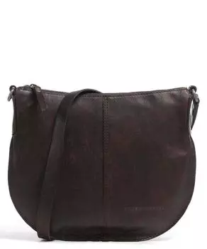 Сумка через плечо Mustang из мелкозернистой кожи Spikes & Sparrow, коричневый