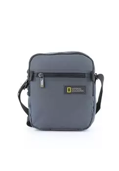 Сумка через плечо Mutation из переработанного полиэстера NATIONAL GEOGRAPHIC, серый