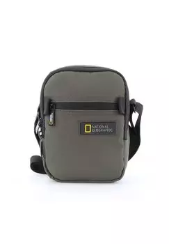 Сумка через плечо Mutation из переработанного полиэстера NATIONAL GEOGRAPHIC, хаки
