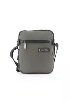 Сумка через плечо Mutation, изготовленная из переработанных ПЭТ-бутылок NATIONAL GEOGRAPHIC, хаки