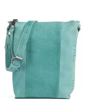 Сумка через плечо My Old Friend Essential из зерненой кожи Fredsbruder, бирюзовый