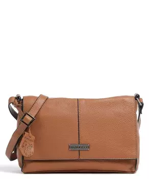 Сумка через плечо Mystic Maeve из зерненой кожи Burkely, коричневый