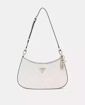Сумка через плечо на молнии Guess, белый