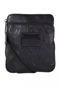 Сумка через плечо, на молнии, с тиснением логотипа, мужская Valentino by Mario Valentino, цвет Nero