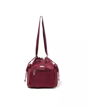 Сумка через плечо на шнурке Baggallini, красный