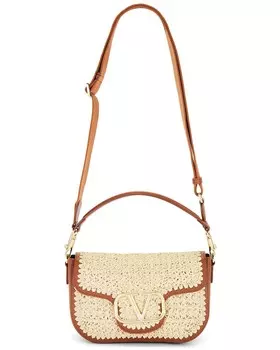 Сумка через плечо на все времена Valentino Garavani, цвет Naturale & Selleria
