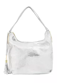 Сумка через плечо NAEMI Schultertaschen, серебряный