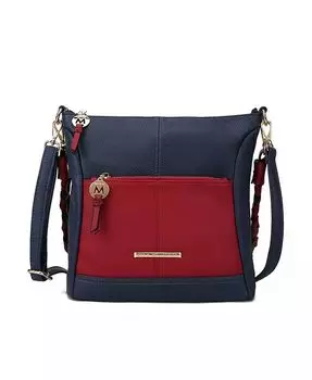 Сумка через плечо Nala в стиле колор-блок от Mia K Mkf Collection, черный