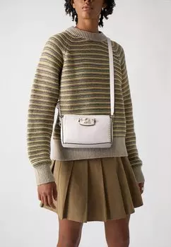 Сумка через плечо NASTRA MINI TOP ZIP Guess, слоновая кость