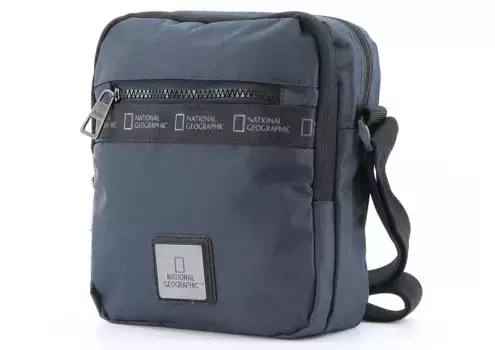 Сумка через плечо NATIONAL GEOGRAPHIC "N-Generation", с регулируемым ремнем через плечо, синий