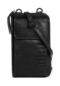 Сумка через плечо, натуральная кожа BETTY BARCLAY, черный