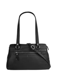 Сумка через плечо, натуральная кожа BETTY BARCLAY, черный