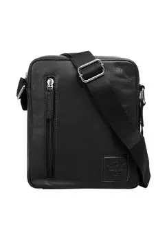 Сумка через плечо, натуральная кожа CHIEMSEE, черный