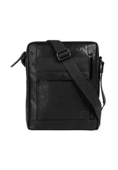 Сумка через плечо, натуральная кожа SPIKES & SPARROW, черный