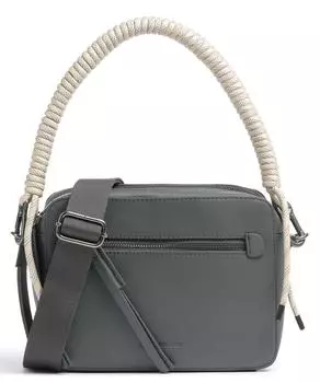 Сумка через плечо Nea из зерненой кожи Fredsbruder, серый