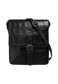 Сумка через плечо NEVIO, натуральная кожа bugatti, черный