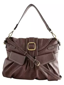 Сумка через плечо Next, темно-коричневый