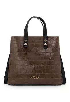 Сумка через плечо Nobo Bags Handtasche Croco, коричневый
