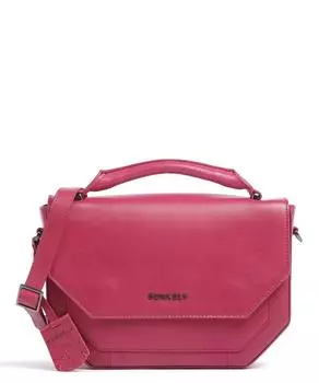 Сумка через плечо Nocturnal Nova из мелкозернистой кожи Burkely, розовый