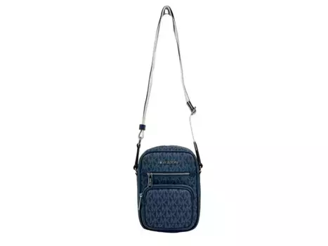 Сумка через плечо North South Medium темно-синего цвета Michael Kors