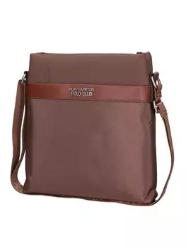 Сумка через плечо Northampton Polo Club, коричневый