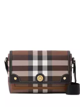 Сумка через плечо Note BURBERRY, коричневый