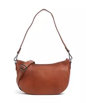 Сумка через плечо Novum Valentino из мелкозернистой коровьей кожи The Chesterfield Brand, коричневый