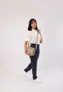 Сумка через плечо nuuwai, серый