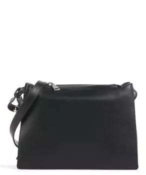 Сумка через плечо Nuvola S из мелкозернистой телячьей кожи. Furla, черный