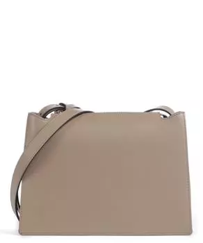 Сумка через плечо Nuvola s из мелкозернистой телячьей кожи. Furla, коричневый