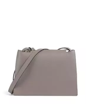Сумка через плечо Nuvola s из зернистой кожи Furla, коричневый