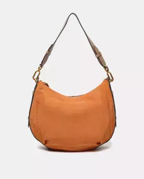 Сумка через плечо Oceans Diary из оранжевой замши Abbacino, оранжевый