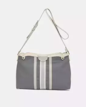 Сумка через плечо Oceans Diary из серых переработанных материалов Abbacino, серый
