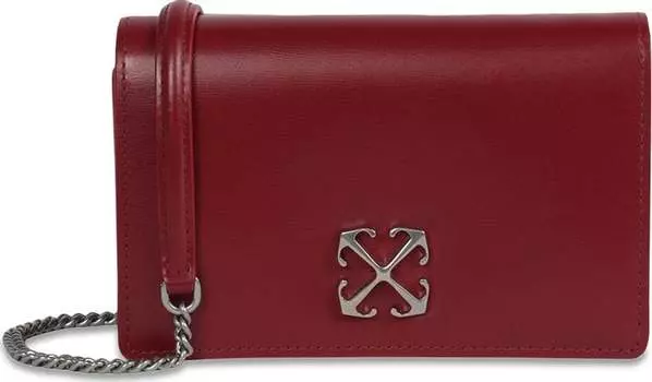 Сумка через плечо Off-White Jitney 0.5 'Red', красный