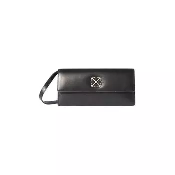 Сумка через плечо Off-White Jitney 1.0 Shoulder Bag, цвет Black/Silver