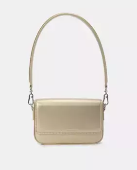 Сумка через плечо Olivia Mareque модель Pantone в золотом цвете, золотой