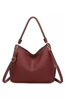 Сумка через плечо Orta из искусственной кожи Fontanella Fashion, красный