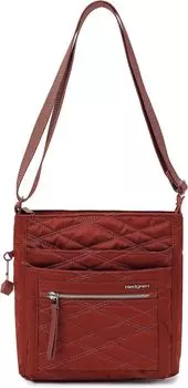 Сумка через плечо Orva RFID Hedgren, цвет D Quilt Brandy Brown