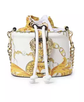 Сумка через плечо осенне зимняя коллекция Versace, белый