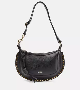 Сумка через плечо Oskan Moon из кожи Isabel Marant, черный